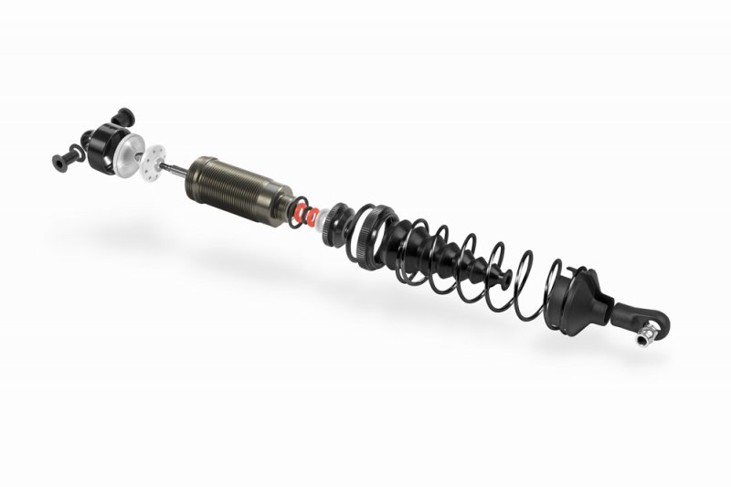 XRAY 358107 XB8 Front Shock Absorbers Zero Rebound - Complete Set (2)