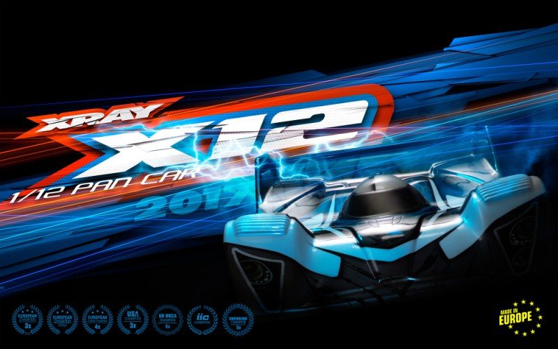 XRAY 370006 X12 2017 Specs - 1/12 Pan Car