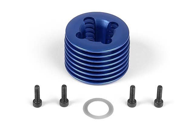 XRAY 611601 Blue Heatsink Head - CNC Machined + Head Shim