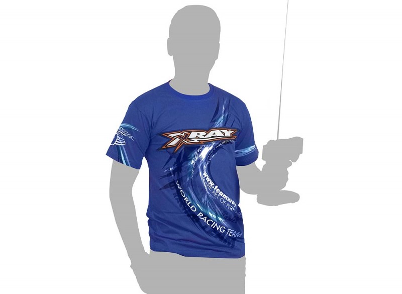 XRAY 395016XXXL Team T-Shirt - Blue (XXXL)