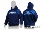 XRAY 395500XXL Sweater Hooded - Blue (XXL)