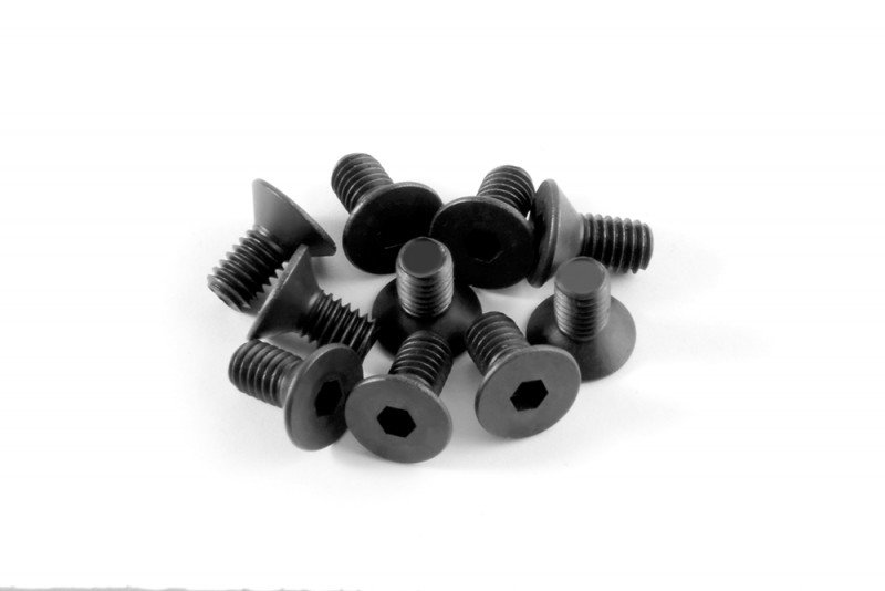 XRAY 903408 Hex Screw SFH M4x8 (10)