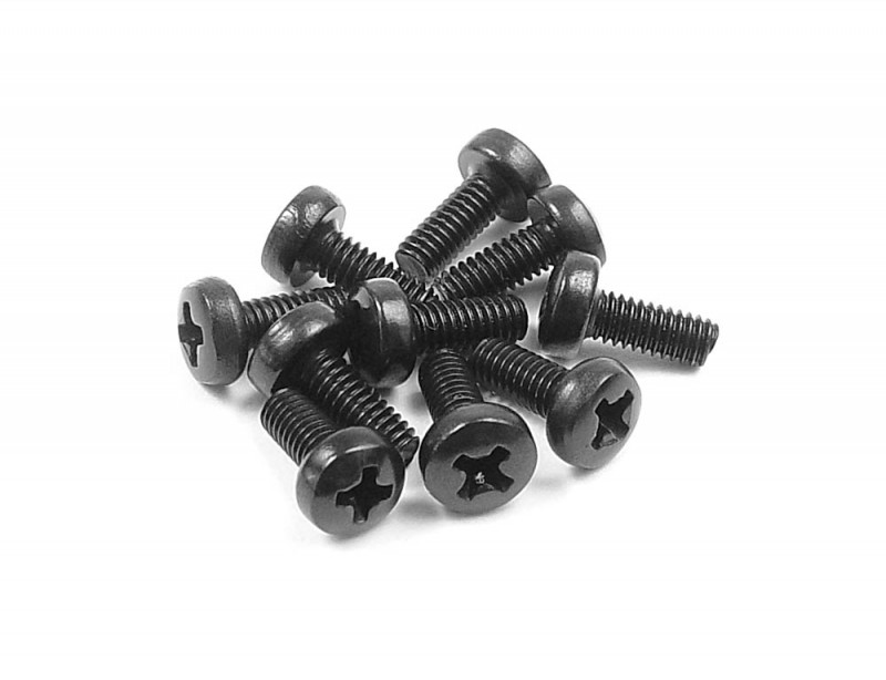 XRAY #907256 Screw Phillips M2.5x6  (10)