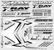 XRAY 397311 Sticker For Body - White