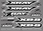 XRAY #397345 XB8 Sticker For Body - White - Die-cut