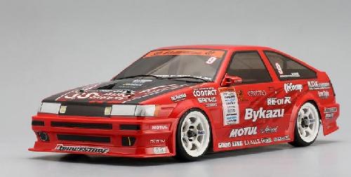 Yokomo SD-86LBS - 1/10 Drift Body AE86 Hayashi D1 Spec