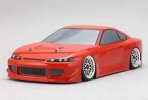 Yokomo SD-HKSB - HKS Hiper Silvia S15 Body with Light Decal