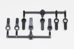 Yokomo MS-008TR Turnbuckle upper arm rod end for MS1.0