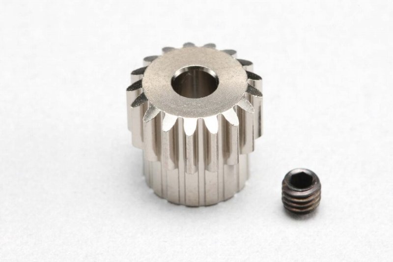 Yokomo PG-4817A Precision Hard Coated Aluminum Pinion Gear DP48 17T