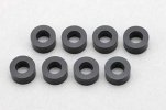 Yokomo ZC-A3630B - Aluminum Shim 3x6x3.0mm Black (8pcs)