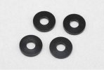 Yokomo ZC-A3805B - Aluminum Shim 3x8x0.5mm Black