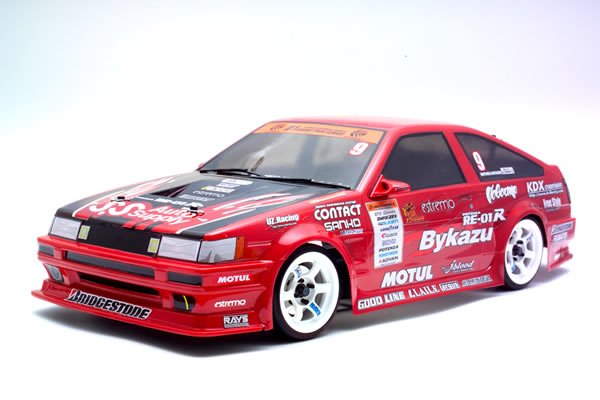 Yokomo DP-AE86L 1/10 Scale EP RC Drift Car Kit - Hayashi AE86 Levin