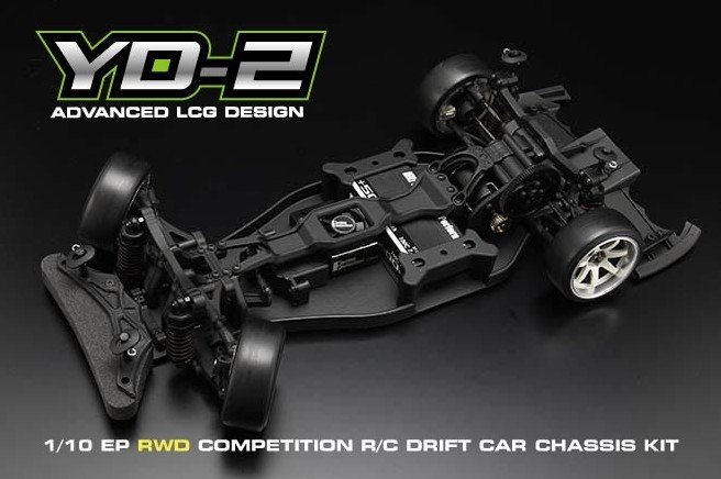Yokomo DP-YD2G - 2WD Drift Package YD-2 Car Kit with Gyro YG-302 Steering Gyro
