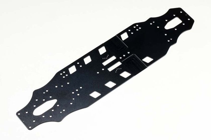 Yokomo MS-002A-2 1.5mm Thick Aluminum Main Chassis for MS2.0