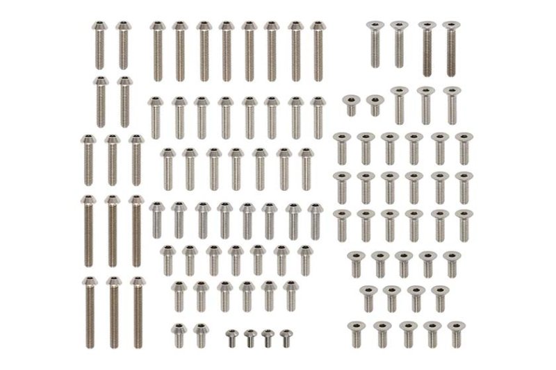Yokomo RP-118 High Precision Cutting Titanium 3mm screw set for SO3.0