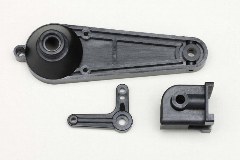 Yokomo ZB-008R Trailing Arm/Arm Mount/R Shock Crank for YZ-834B