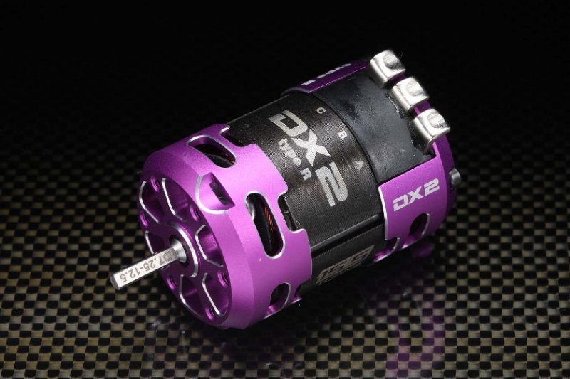 Yokomo RPM-D2155RP Racing Performer DX2 Type-R Brushless Motor Purple Version 15.5T (12.5 x 7.25 x 24mm)