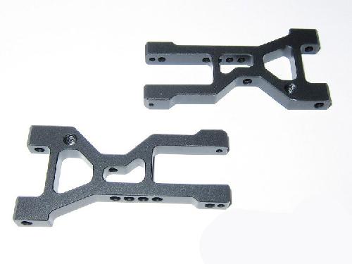 Yokomo TS-2142 - Team Suzuki HG Aluminium Front Suspension Arm 1mm wide/Black for DRB/DIB