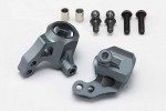 Yokomo IB-415G - Aluminum steering block for DRB/DIB lower caster block (Gunmetal)