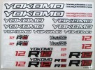 Yokomo ZC-R12-1 - R12 Decal